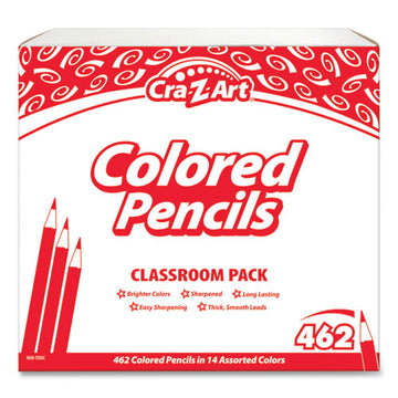 Cra-Z-Art® Colored Pencils, 14 Assorted Lead-barrel Colors, 462-set freeshipping - TVN Wholesale